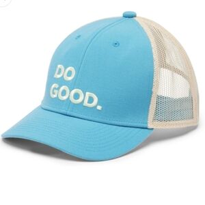 NWT Cotopaxi Kids Do Good Trucker Hat-Poolside